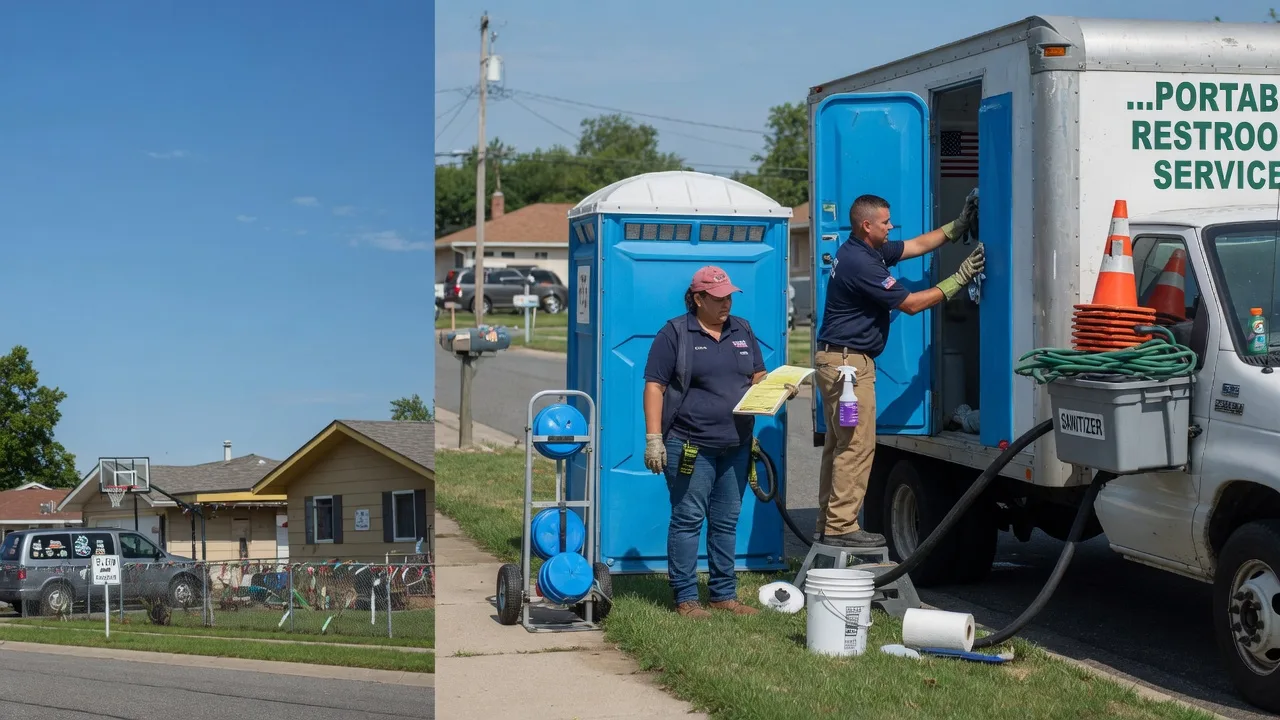 Portable Toilet Rental in Elsmere, NE near me